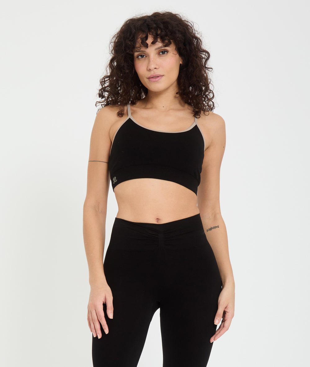 Brassière Voile Noir