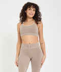 Brassière Voile Cacao