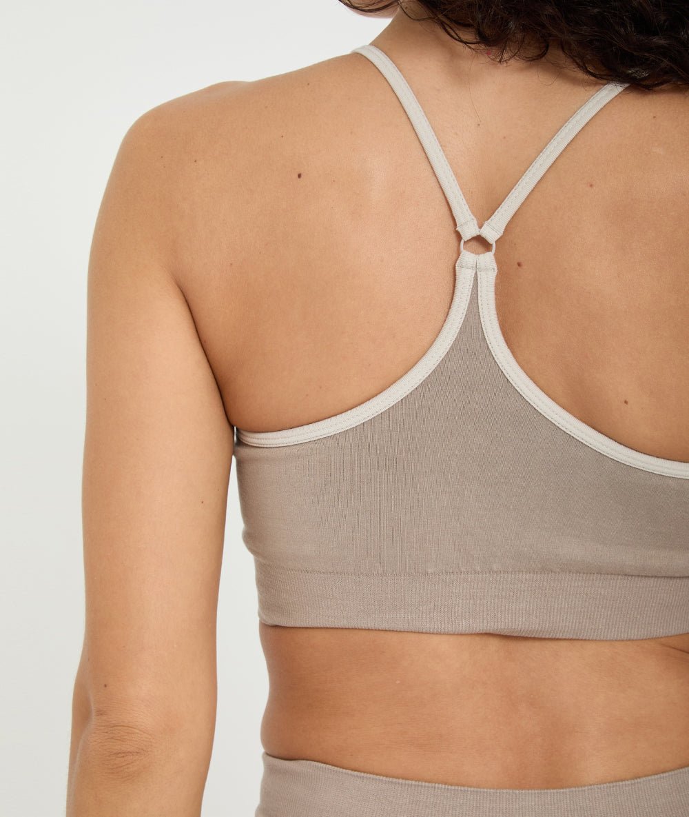 Brassière Voile Cacao