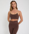 Brassière Voile Marron