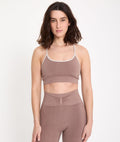 Brassière Voile Bois de rose