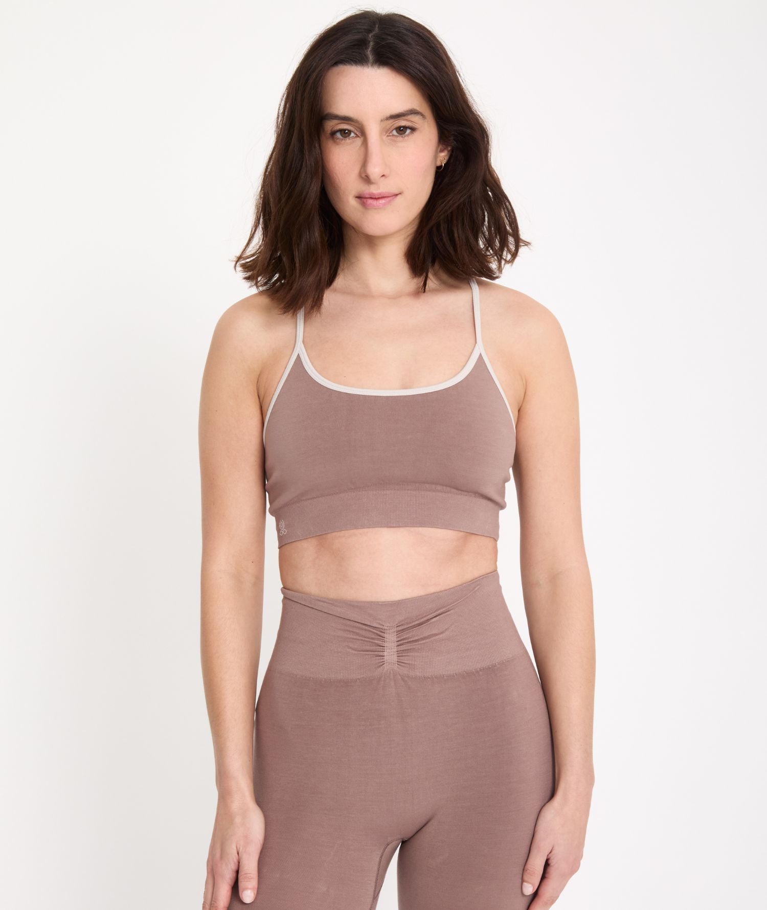 Brassière Voile Bois de rose