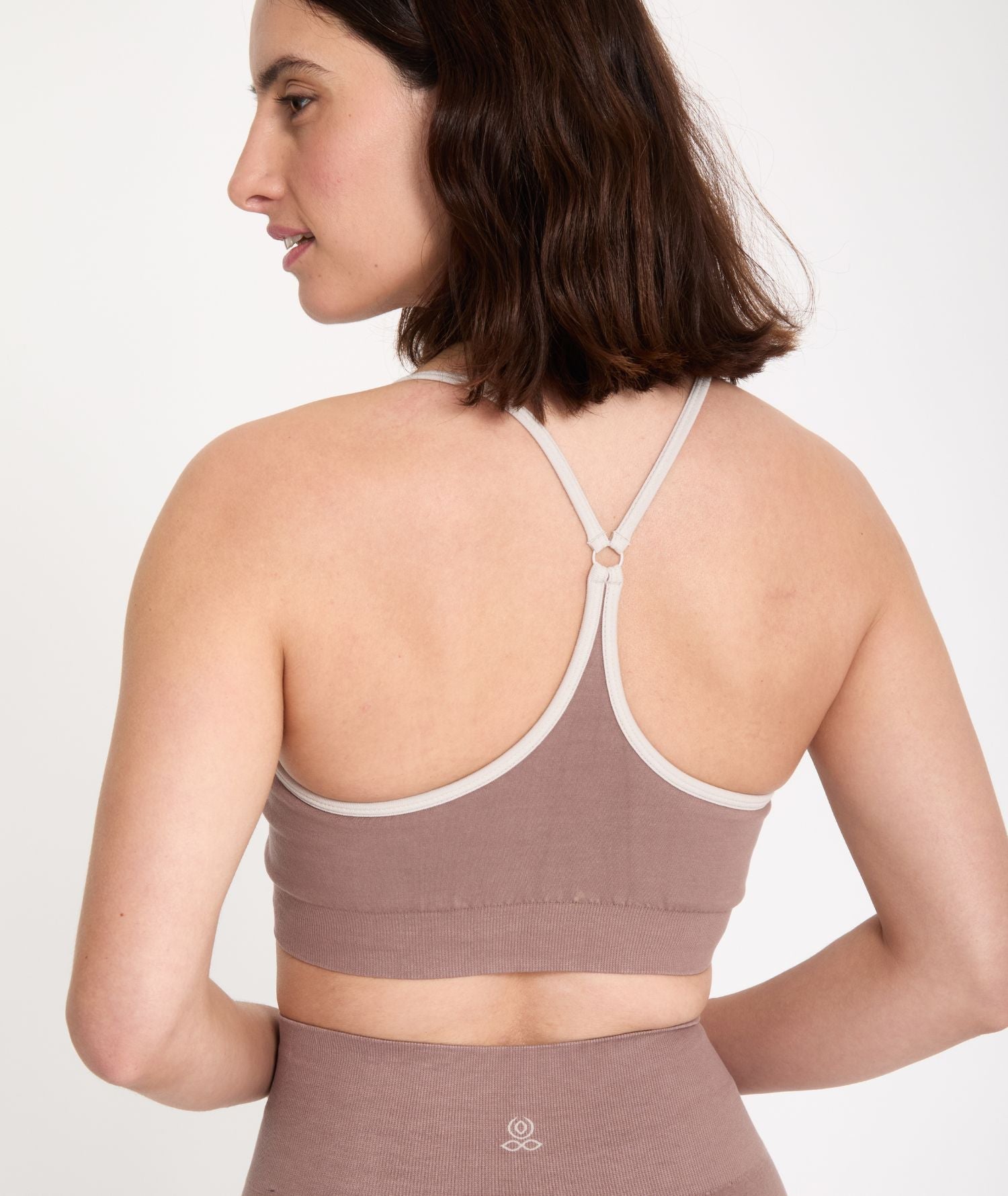 Brassière Voile Bois de rose
